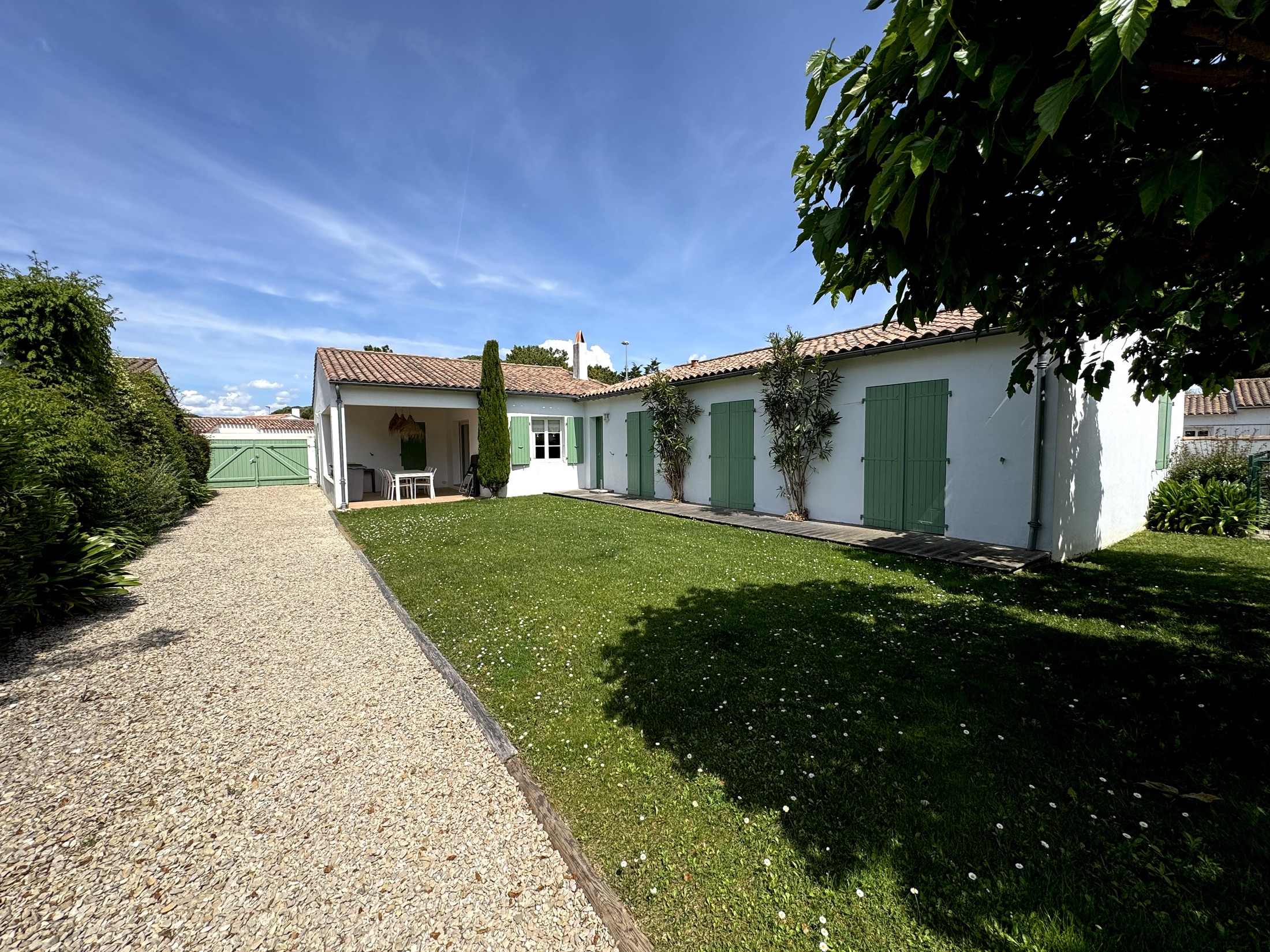 La Jetée, maison familiale avec grand jardin au Bois-Plage-en-Ré