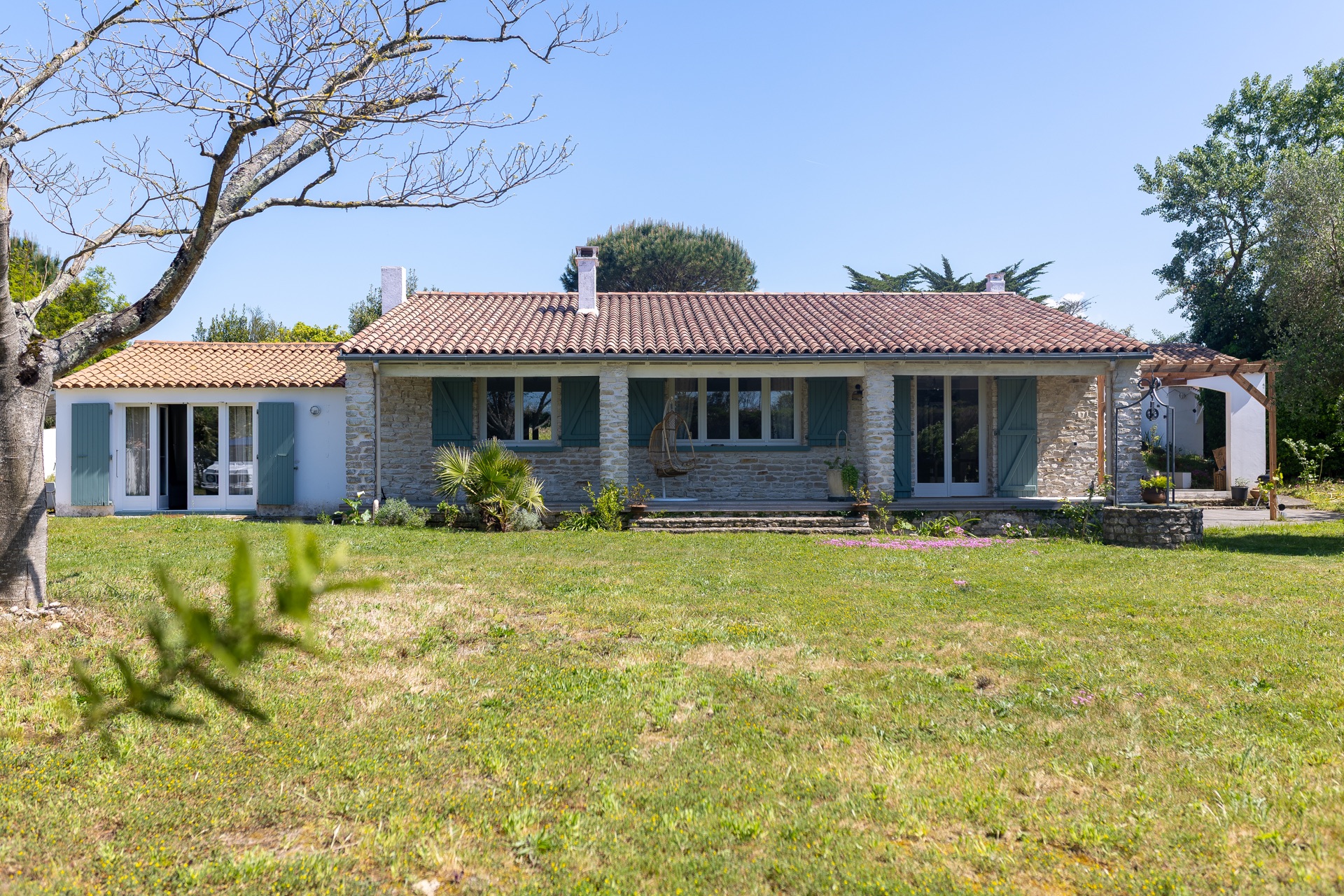 Le Clos Rétais et son grand jardin aux Portes-en-Ré